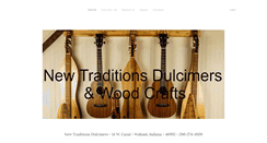 Desktop Screenshot of newtraditionsdulcimers.com